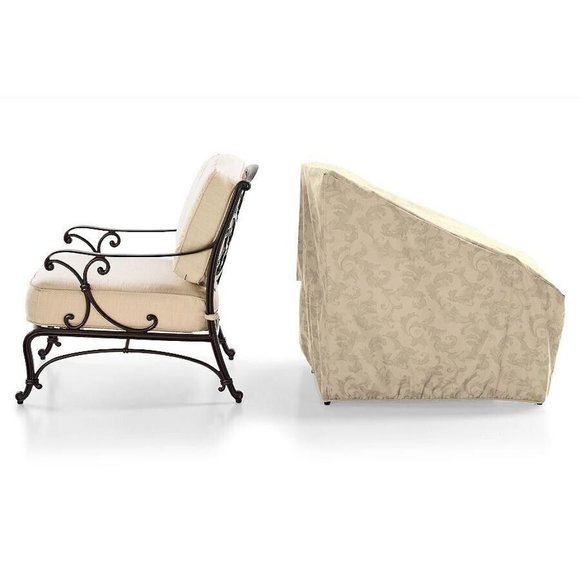 NEW! Frontgate Universal Medium Lounge Chair Furniture Cover Ashley 44083 - Picture 4 of 8
